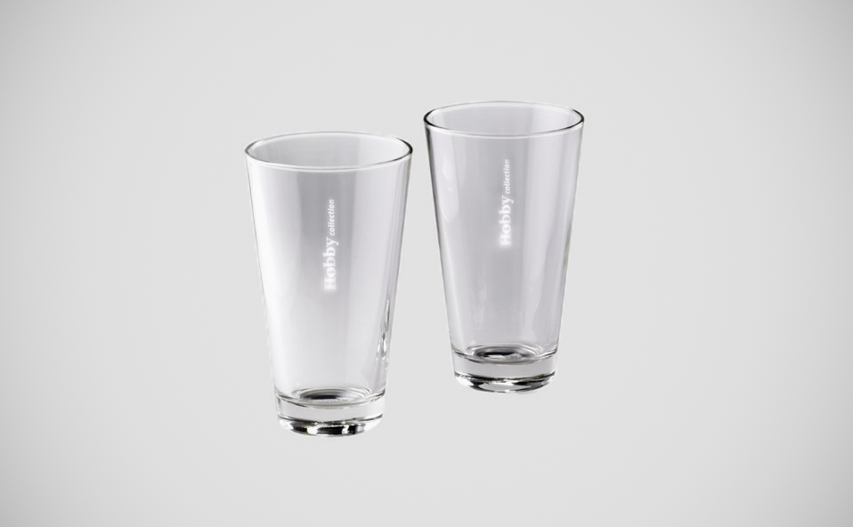 Collection long drink glasses